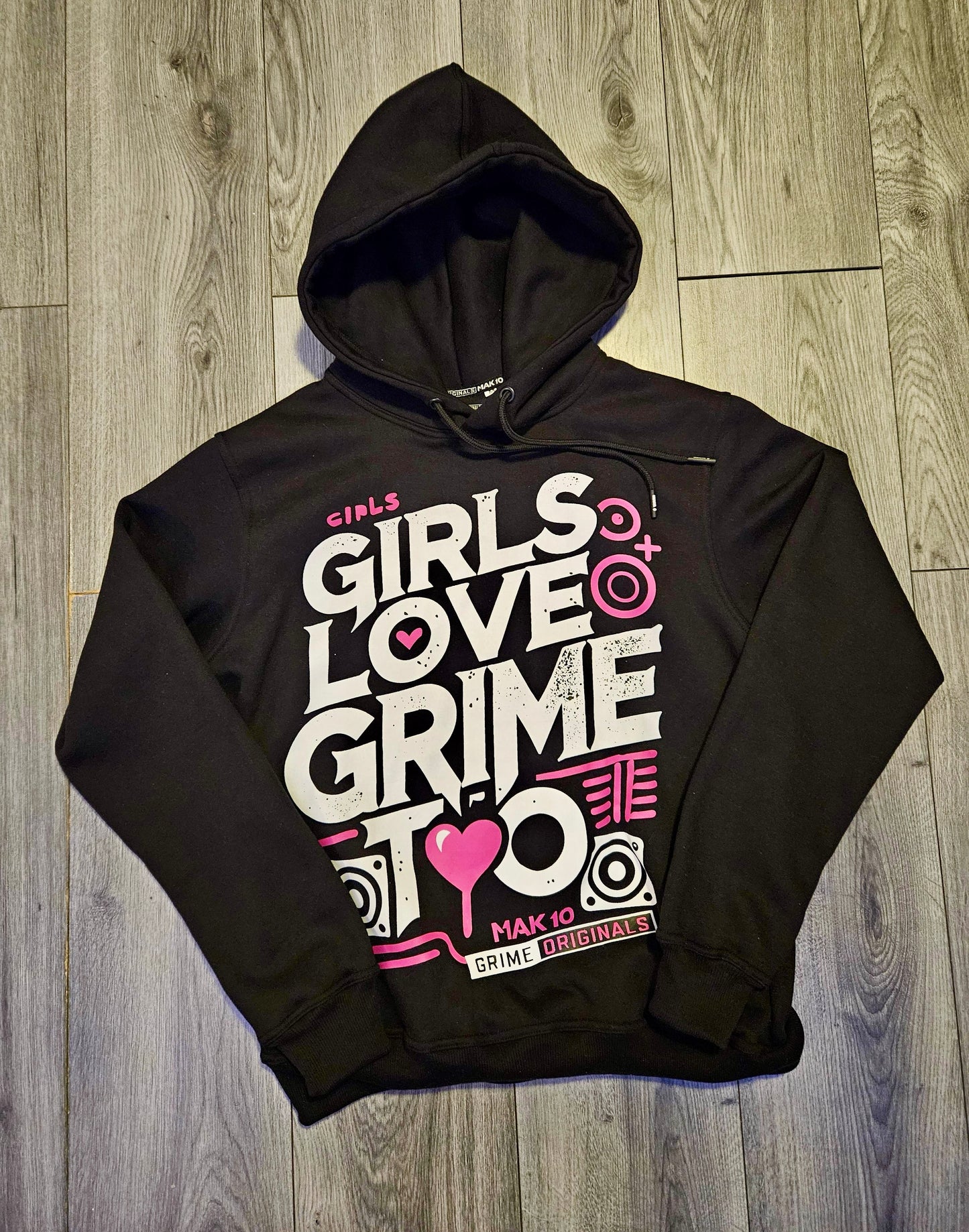 * LIMITED EDITION - “Girls Love Grime Too” Unisex Hoodie