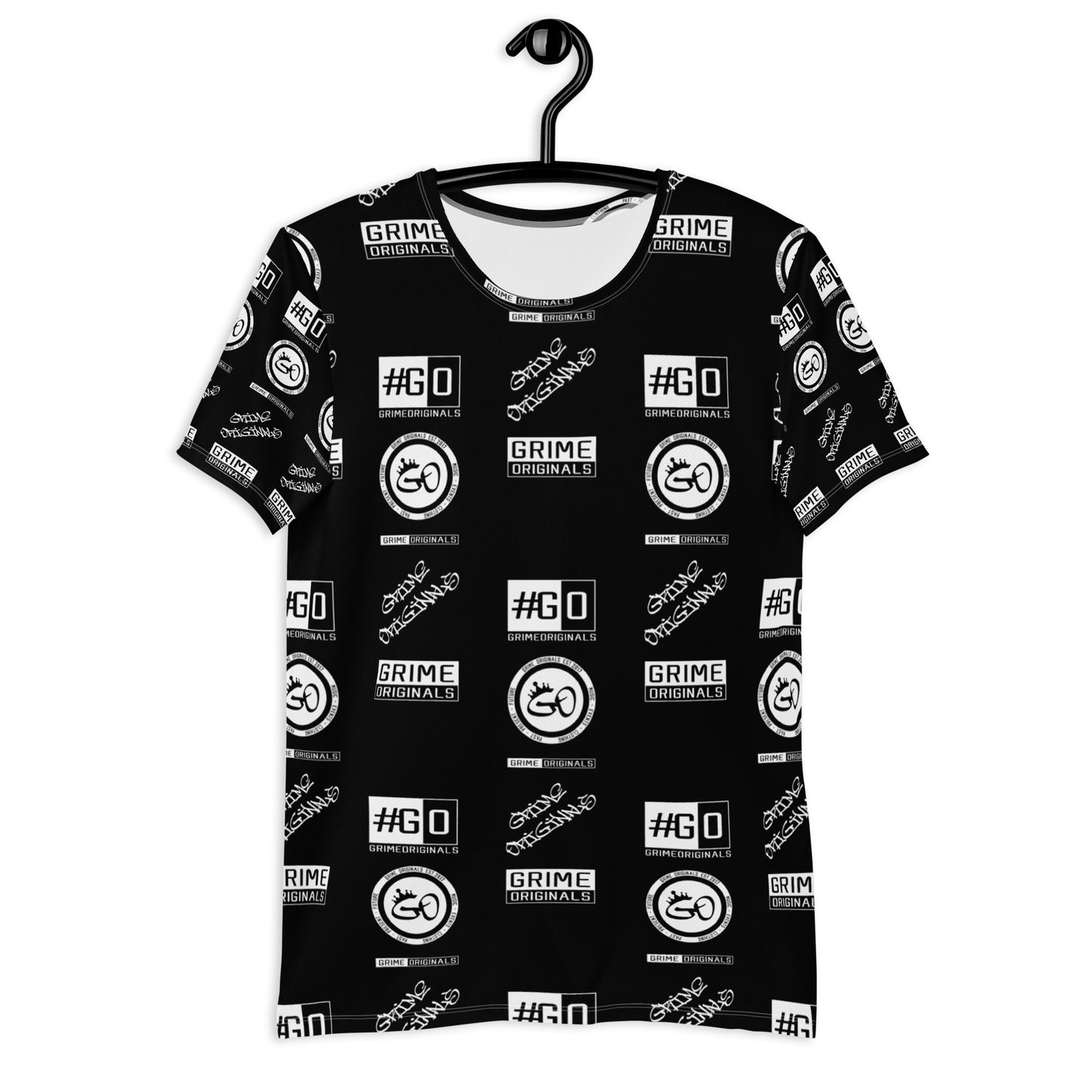 5 Badge Logo All-Over Print Men's Sports T-shirt