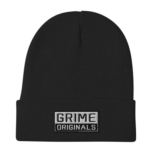 Big Box Embroidered Beanie