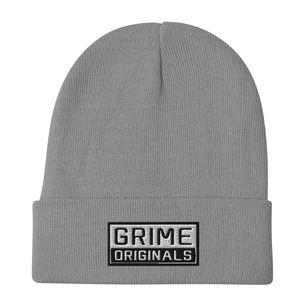 Big Box Embroidered Beanie