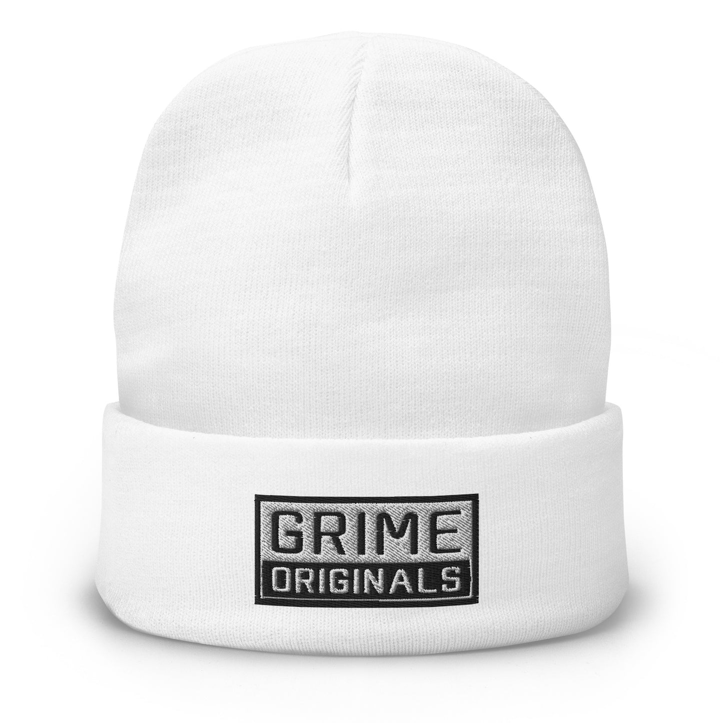 Big Box Embroidered Beanie