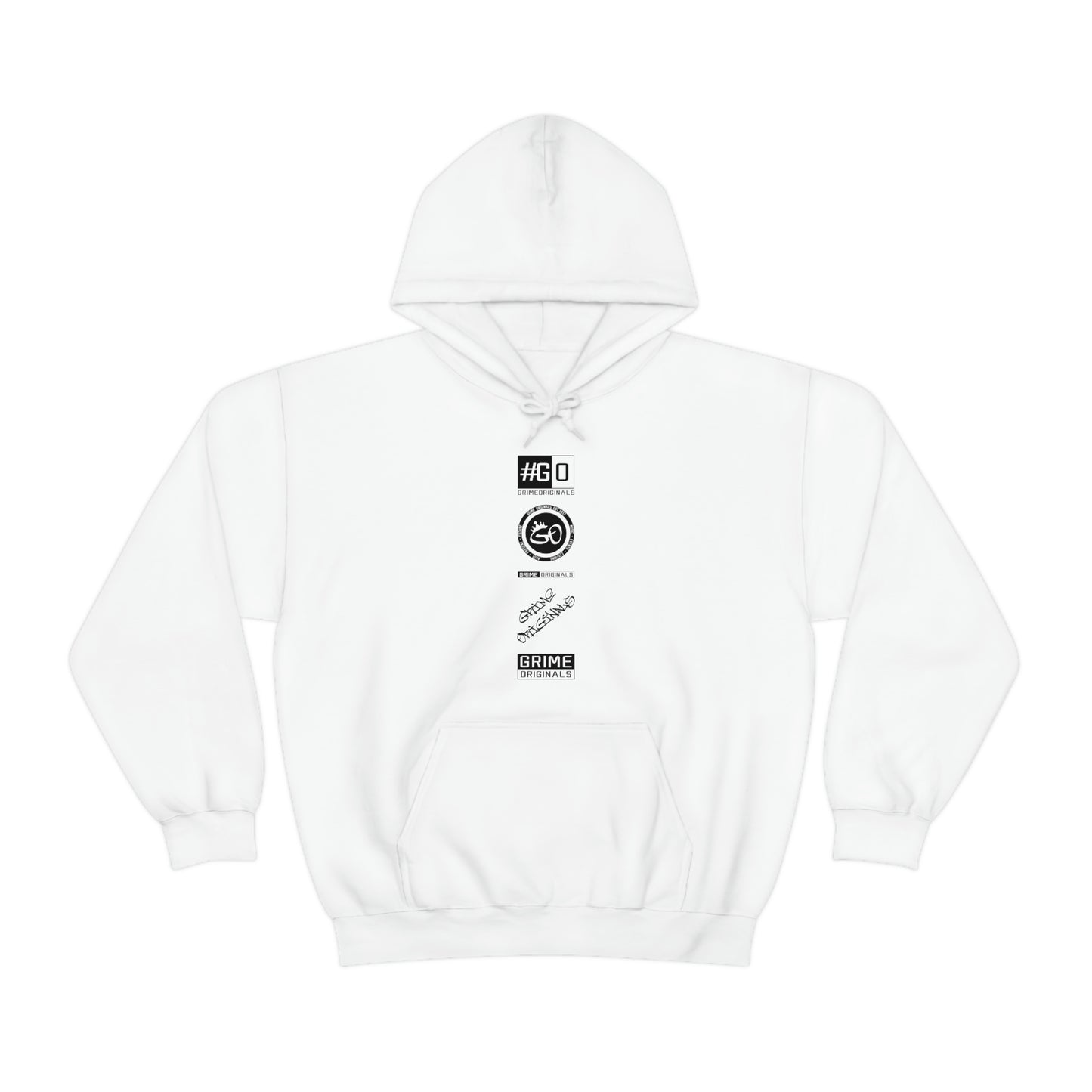 5 Badge Logo Unisex Hooded Sweatshirt