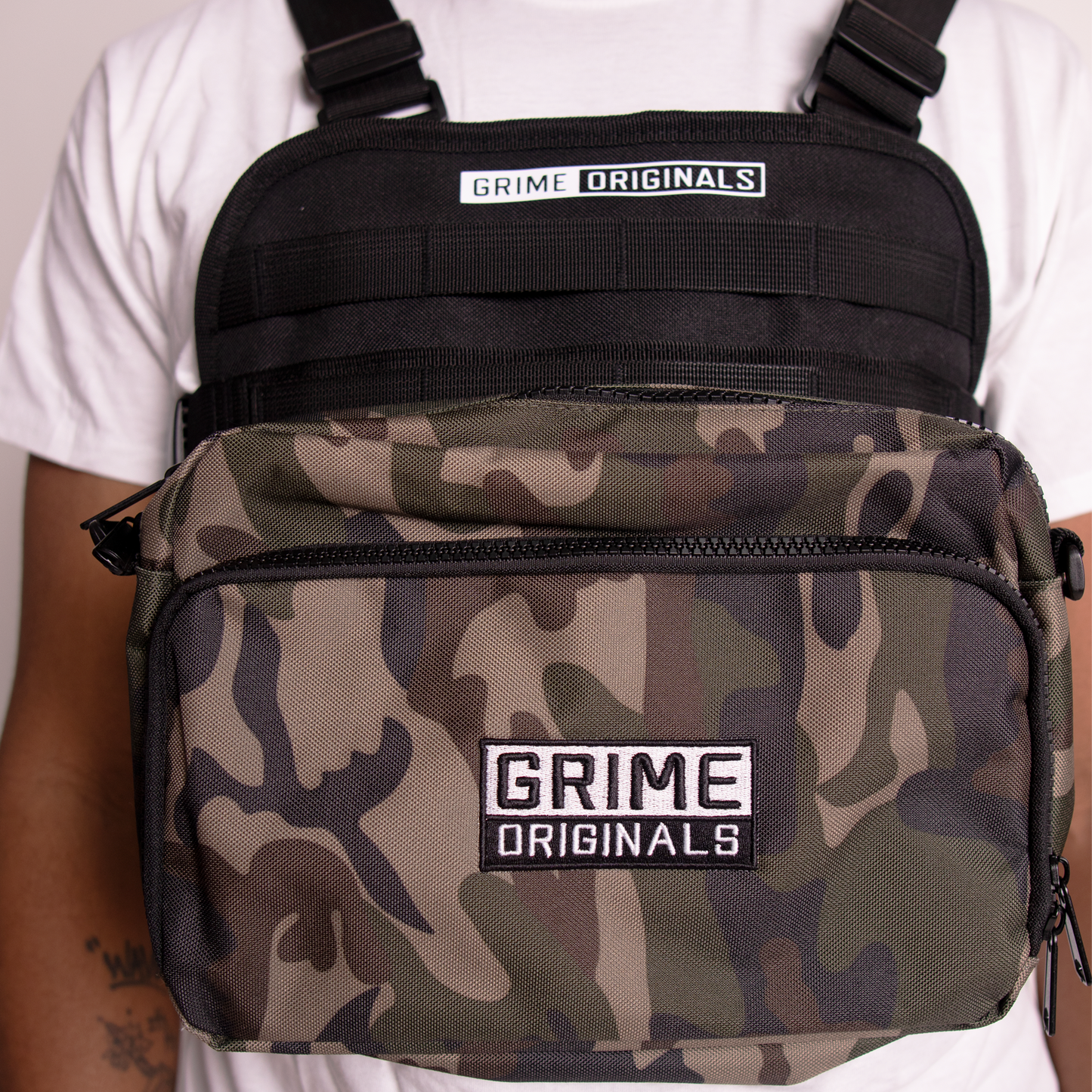 SALE - Classic Strip Chest Harness (Bag not included)