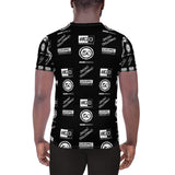 5 Badge Logo All-Over Print Men's Sports T-shirt