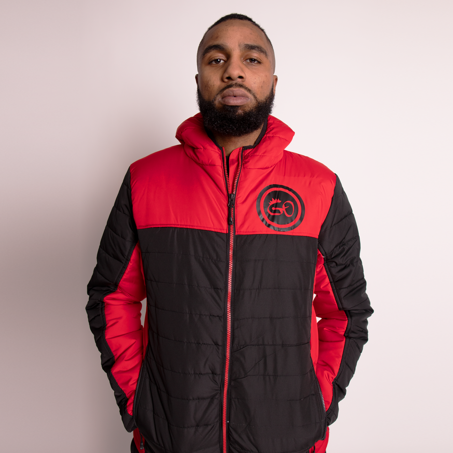 SALE - Two tone Puffer Jacket