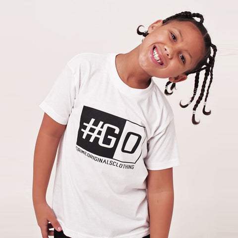 Kids #GO T-shirt (Various)
