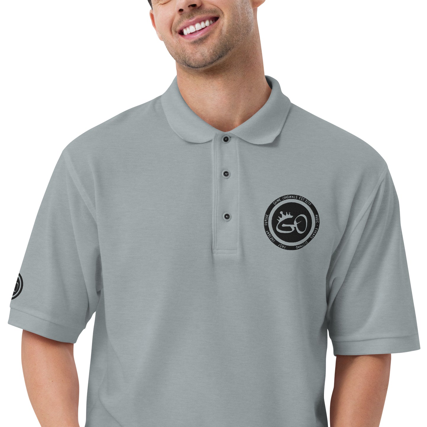 G.O CROWN Men's Premium Polo (Various colours)