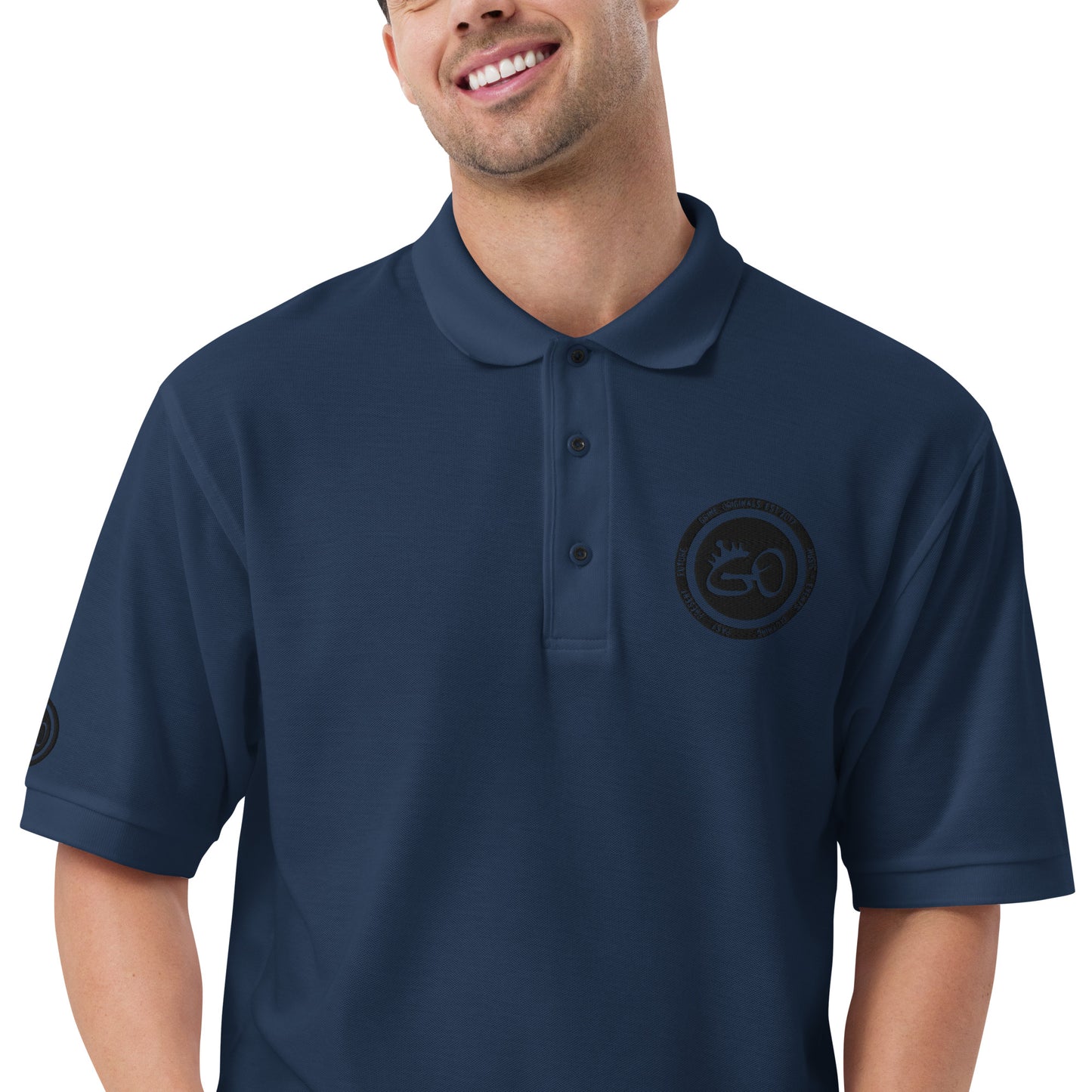 G.O CROWN Men's Premium Polo (Various colours)