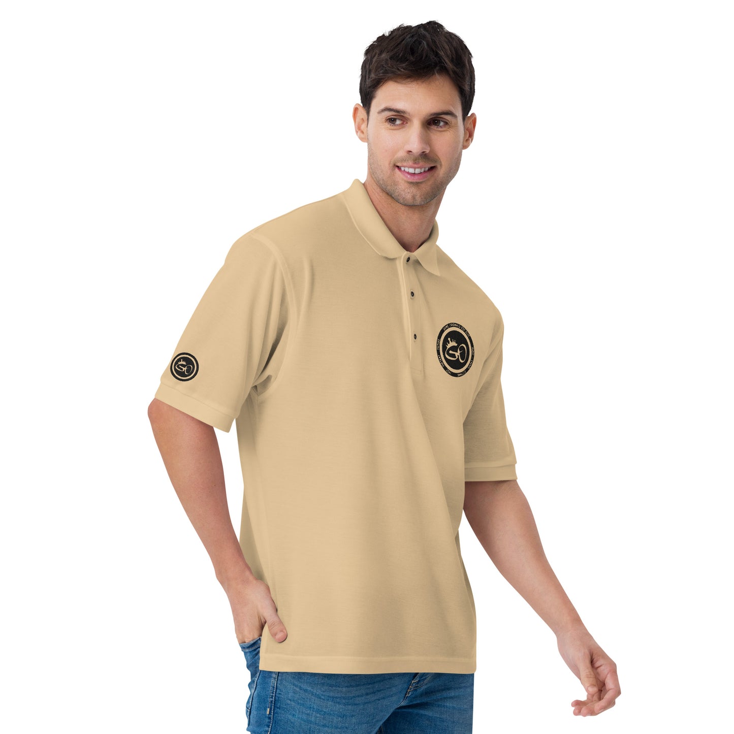 G.O CROWN Men's Premium Polo (Various colours)