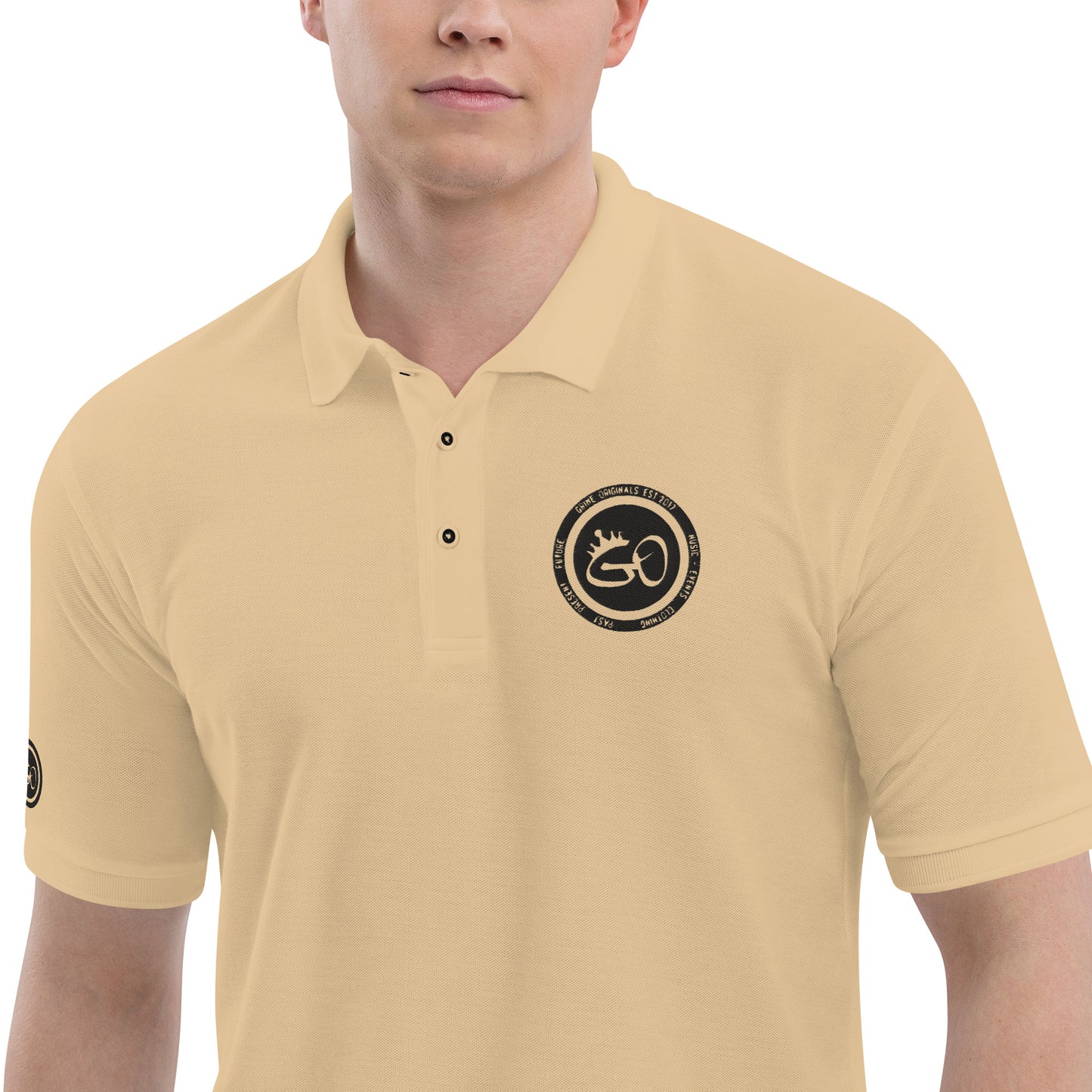 G.O CROWN Men's Premium Polo (Various colours)