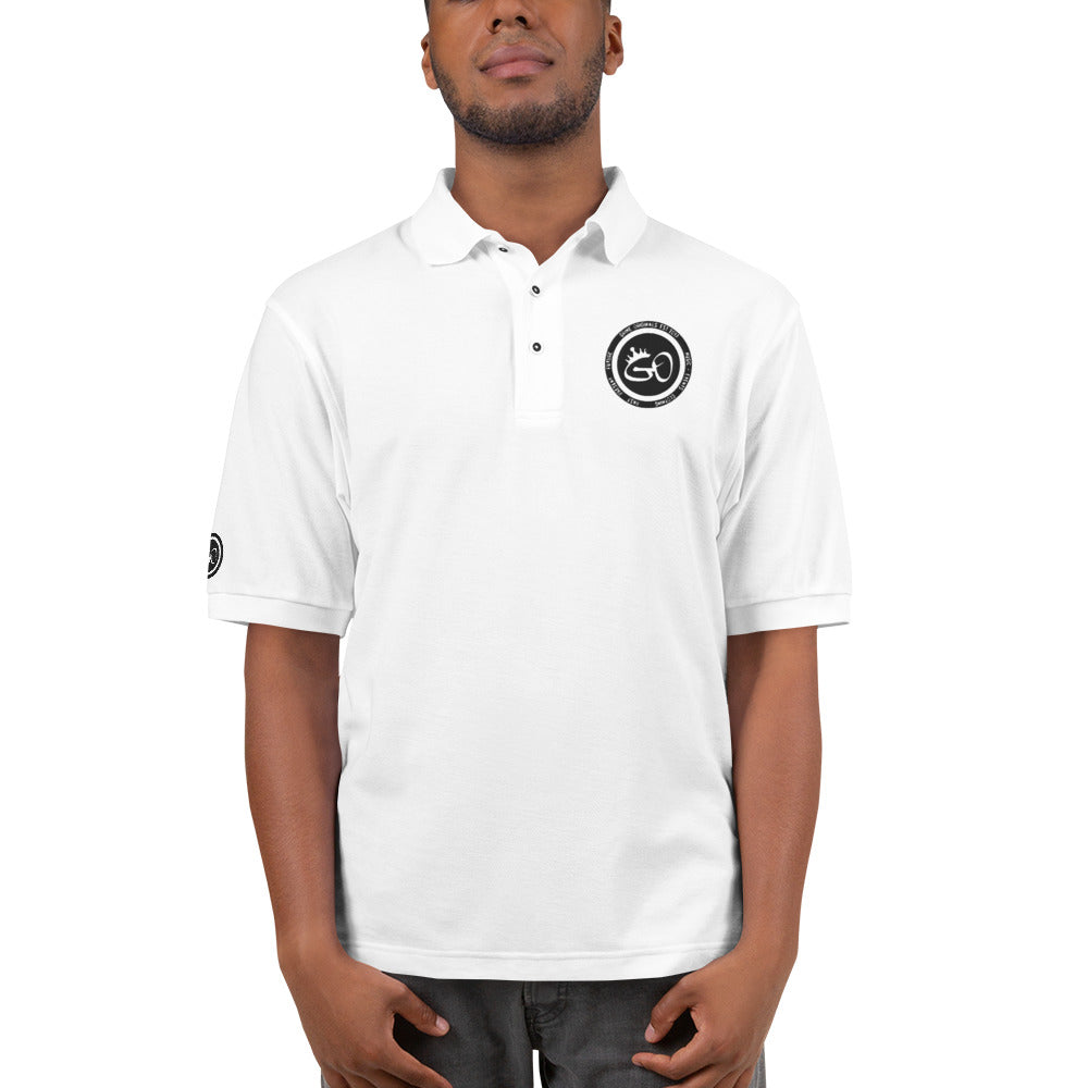 G.O CROWN Men's Premium Polo (Various colours)