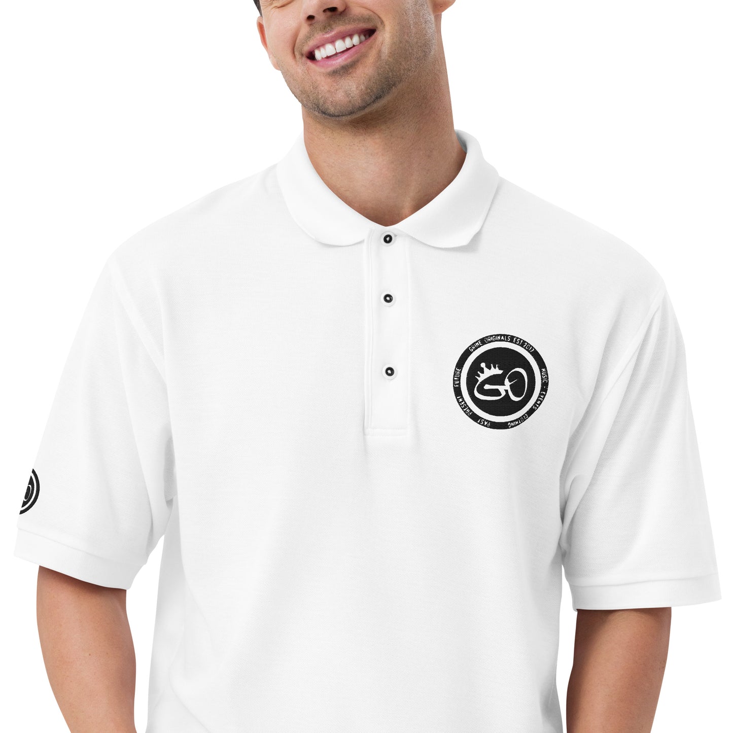 G.O CROWN Men's Premium Polo (Various colours)