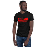 Big Box Short-Sleeve Unisex T-Shirt (Black/Red)