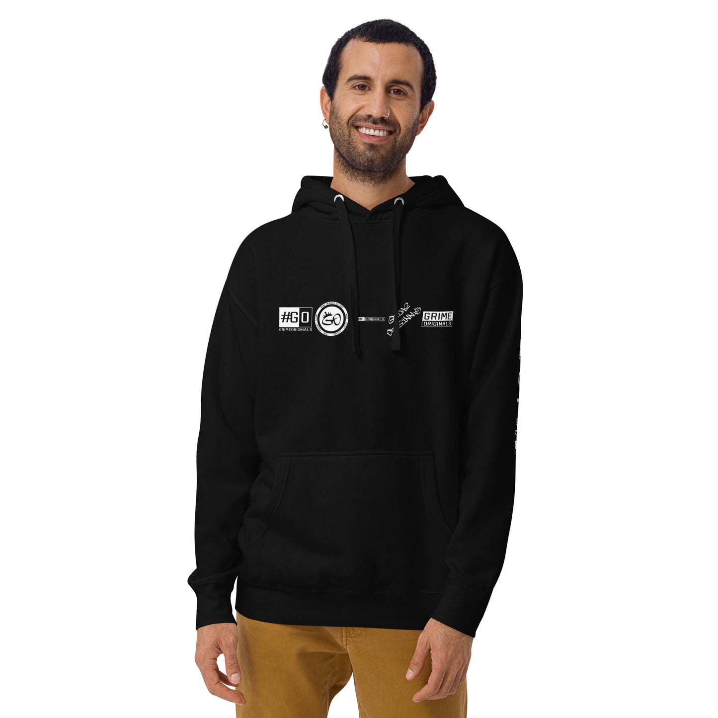 5 Badge Logo Hoodie (Unisex)